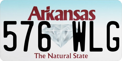AR license plate 576WLG