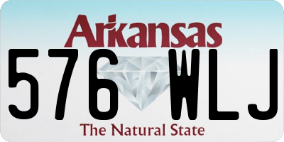 AR license plate 576WLJ