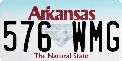 AR license plate 576WMG