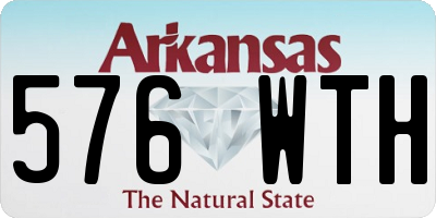 AR license plate 576WTH