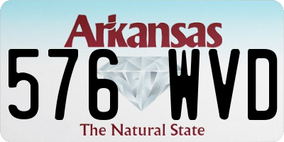 AR license plate 576WVD