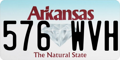 AR license plate 576WVH
