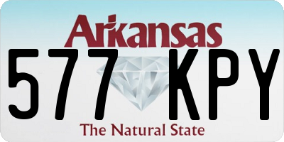 AR license plate 577KPY