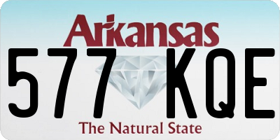 AR license plate 577KQE