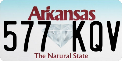 AR license plate 577KQV
