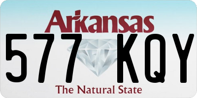 AR license plate 577KQY
