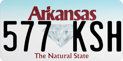 AR license plate 577KSH