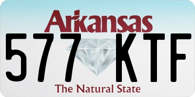 AR license plate 577KTF