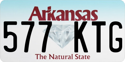 AR license plate 577KTG