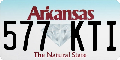 AR license plate 577KTI