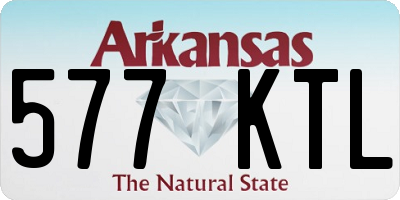 AR license plate 577KTL