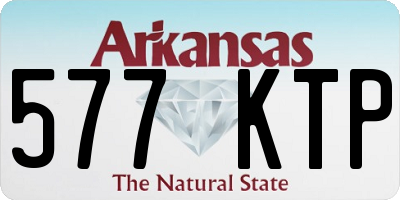 AR license plate 577KTP