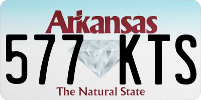 AR license plate 577KTS