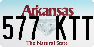 AR license plate 577KTT