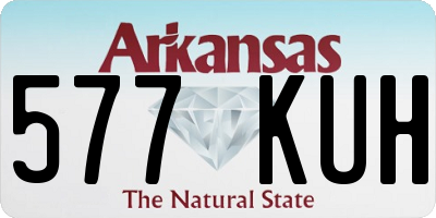 AR license plate 577KUH