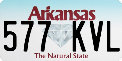 AR license plate 577KVL