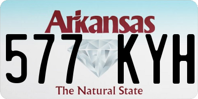 AR license plate 577KYH