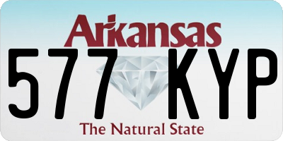 AR license plate 577KYP
