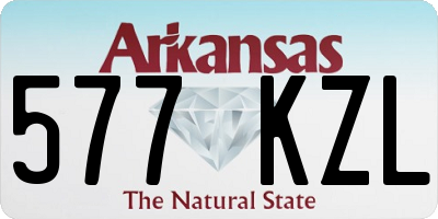 AR license plate 577KZL