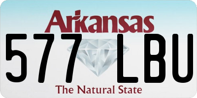 AR license plate 577LBU