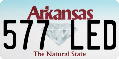 AR license plate 577LED