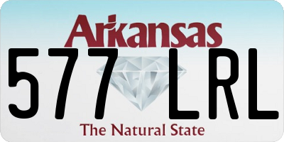 AR license plate 577LRL