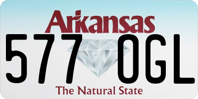 AR license plate 577OGL
