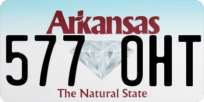 AR license plate 577OHT