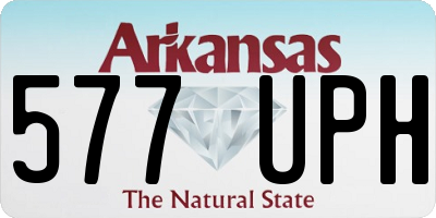 AR license plate 577UPH