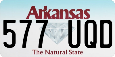 AR license plate 577UQD