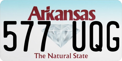 AR license plate 577UQG