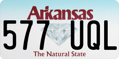 AR license plate 577UQL