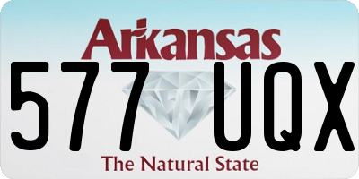 AR license plate 577UQX