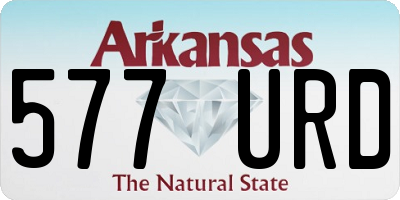 AR license plate 577URD