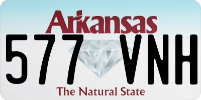 AR license plate 577VNH
