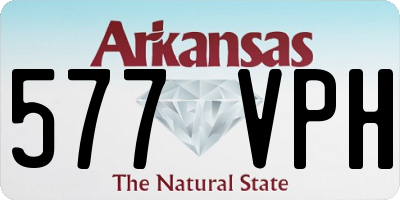 AR license plate 577VPH