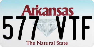 AR license plate 577VTF