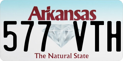 AR license plate 577VTH