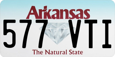 AR license plate 577VTI