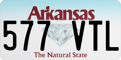 AR license plate 577VTL