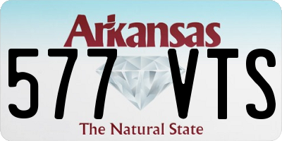 AR license plate 577VTS