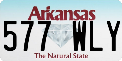 AR license plate 577WLY