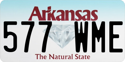 AR license plate 577WME