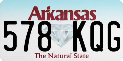 AR license plate 578KQG