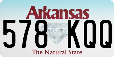 AR license plate 578KQQ
