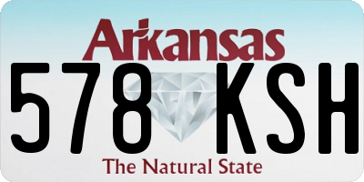 AR license plate 578KSH