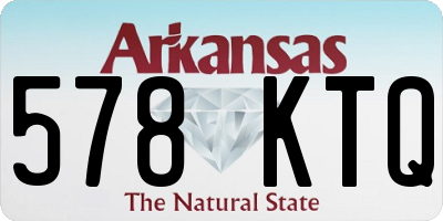 AR license plate 578KTQ