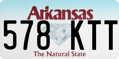 AR license plate 578KTT