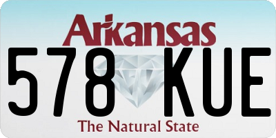 AR license plate 578KUE