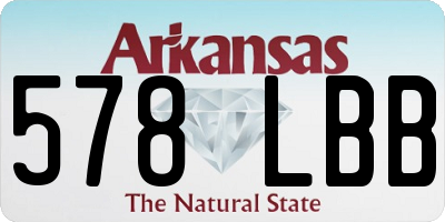 AR license plate 578LBB